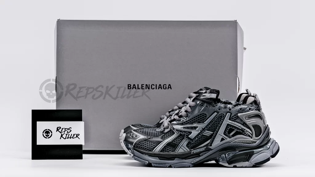 Balenciaga Runner Sneaker 'Dark Grey Black' Replica