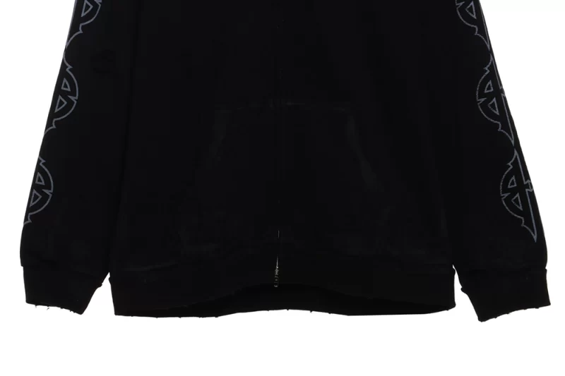 Reverse Iron Zip Hooded Jacket Replica