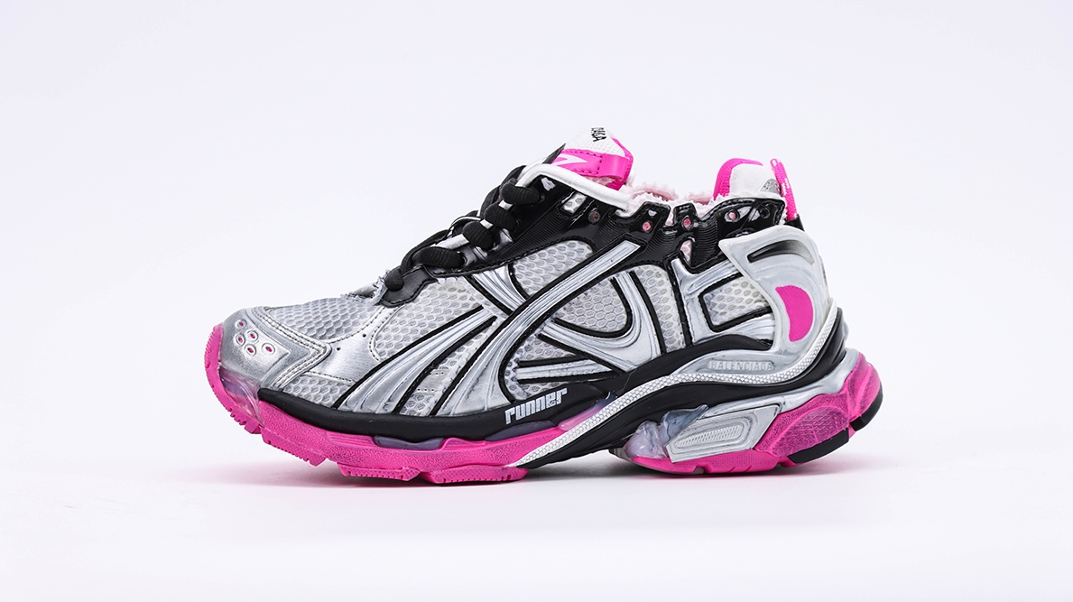 Balenciaga Runner Speed Lace up "Black Pink" Replica Reps Killer