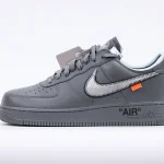 OFF-WHITE x Air force 1 "Ghost Grey" Replica
